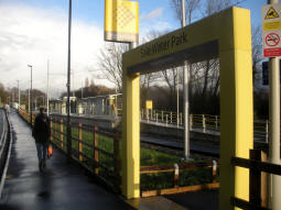 Looking towards the platforms from one of the entrances