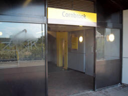 The entrance