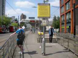 Looking towards the platforms from the Portland Street entrance