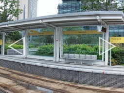 Panoramic photo of platform B