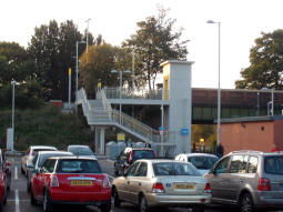 The lift and stairs to Kingsway