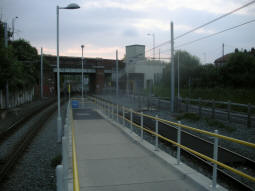 Looking towards the exits to St Werburgh's Road itself from the island platform